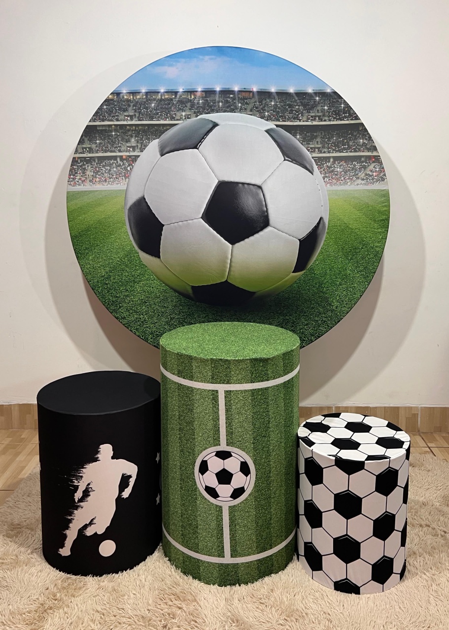 Capa Futebol  - Mila e Dry Decora e Loca 