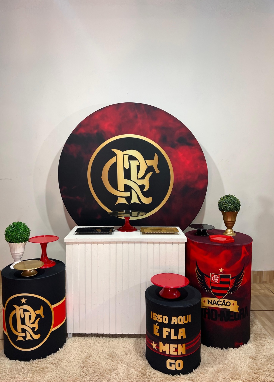 Kit Prata Flamengo  - Mila e Dry Decora e Loca 