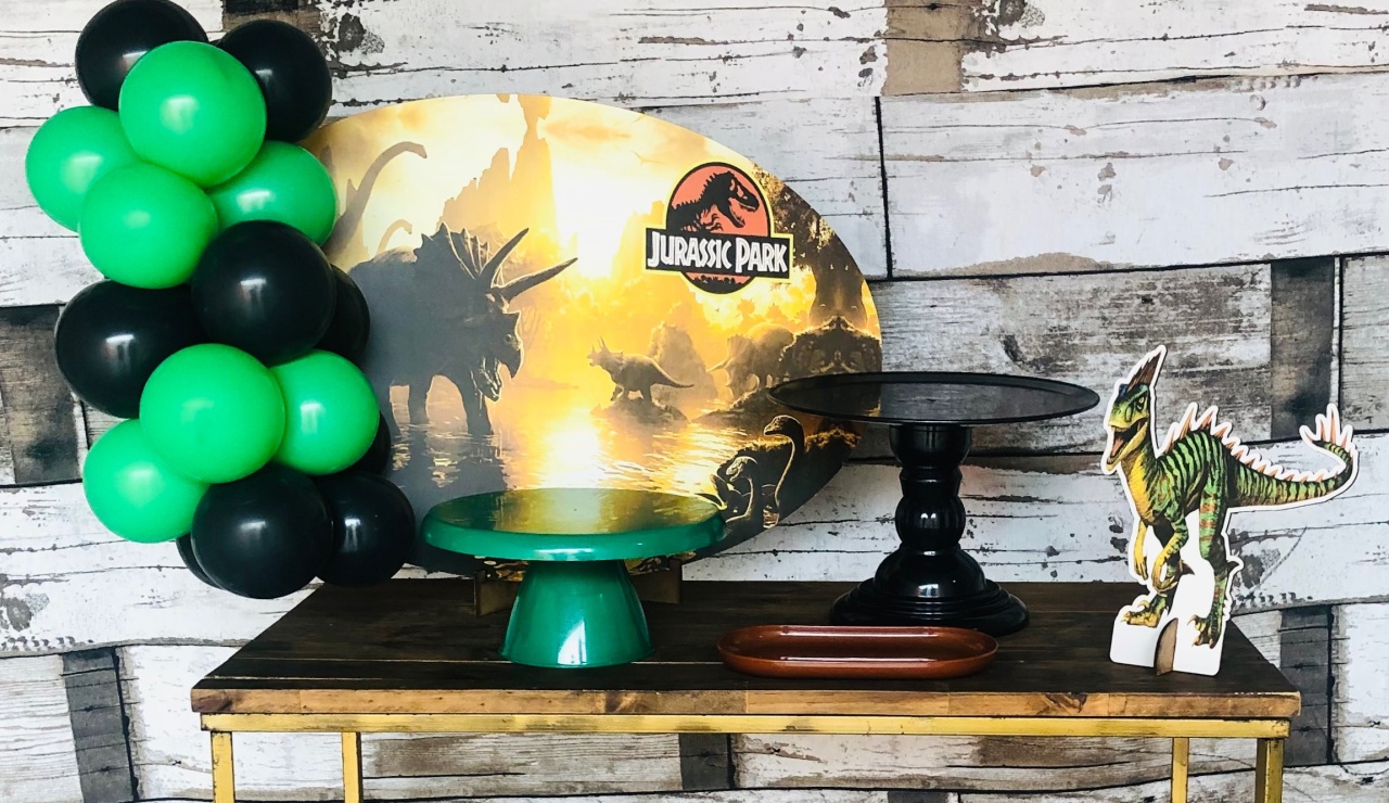 Jurassic Park Mini Kit Mesa - Mila e Dry Decora e Loca 