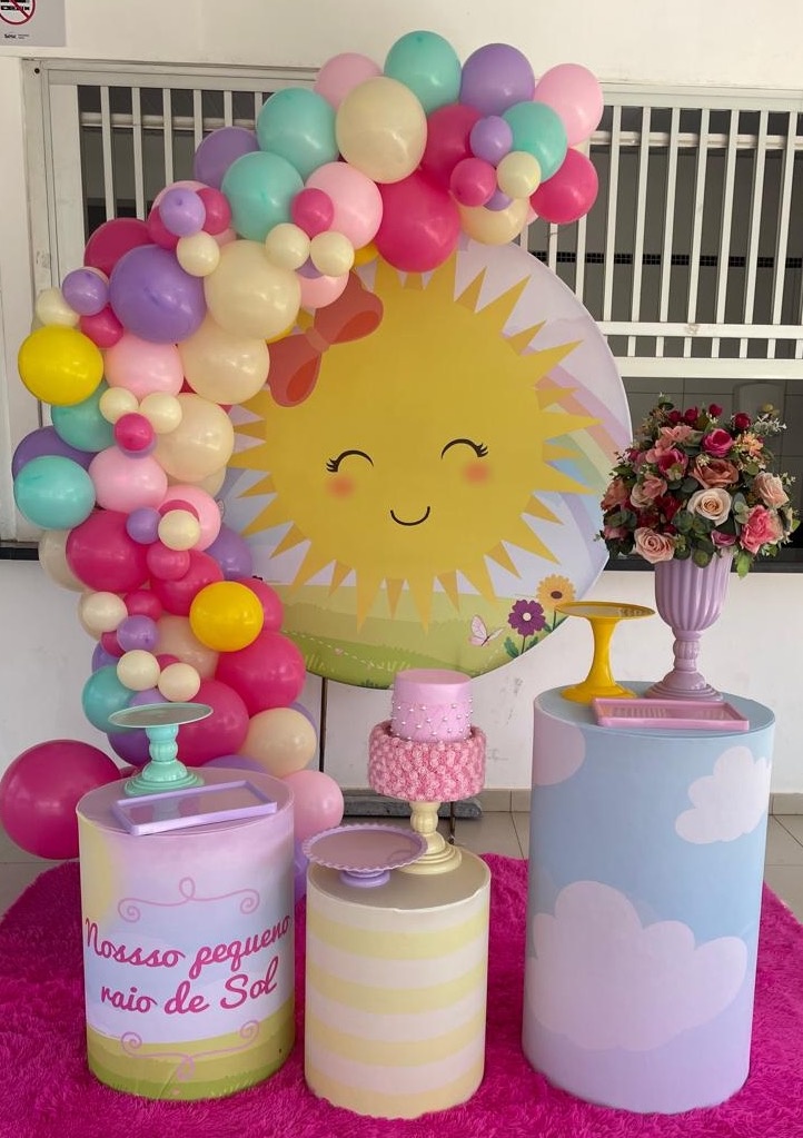 Decoração Meu Sol - Mila e Dry Decora e Loca 
