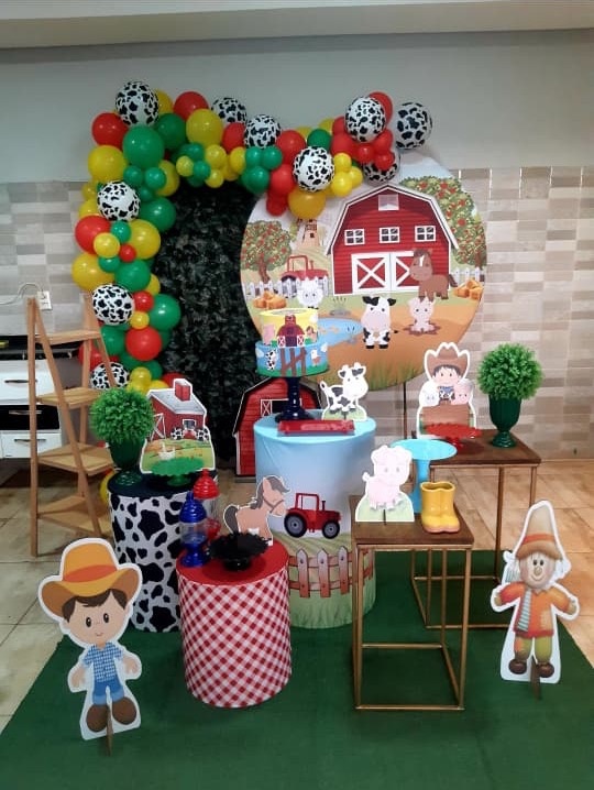 Fazendinha I Decoração - Mila e Dry Decora e Loca 