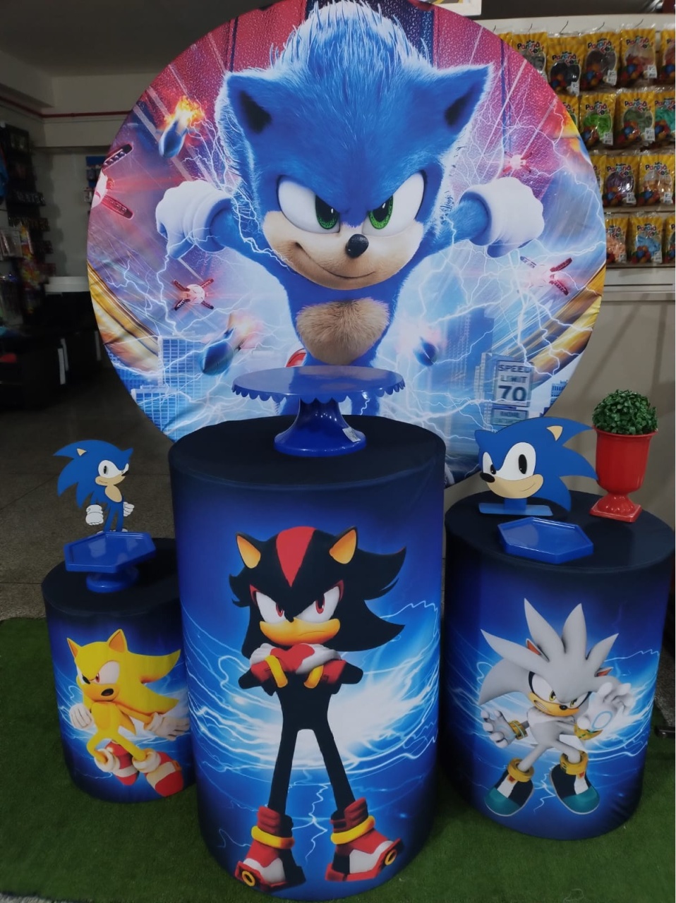 Kit Pegue E Monte Sonic - Mundo Da Alegria Ltda