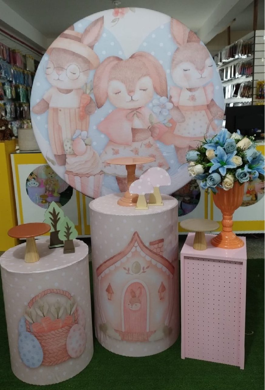 Kit Pegue E Monte 2 Coelhos - Mundo Da Alegria Ltda