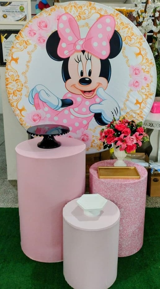 Kit Pegue Monte 1 Minnie Rosa - Mundo Da Alegria Ltda