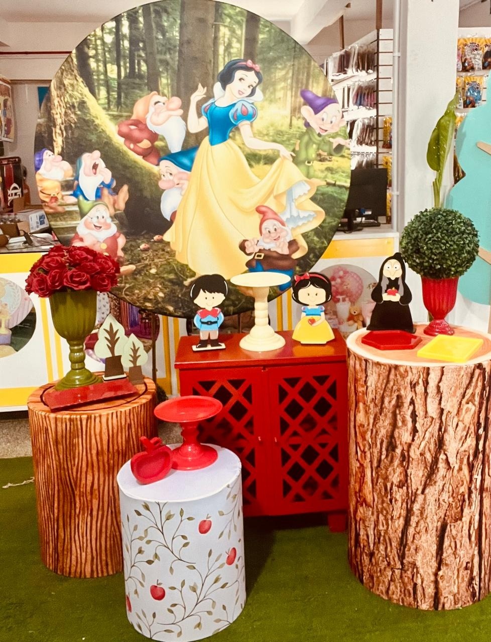 Kit Pegue E Monte 3 Branca de Neve - Mundo Da Alegria Ltda