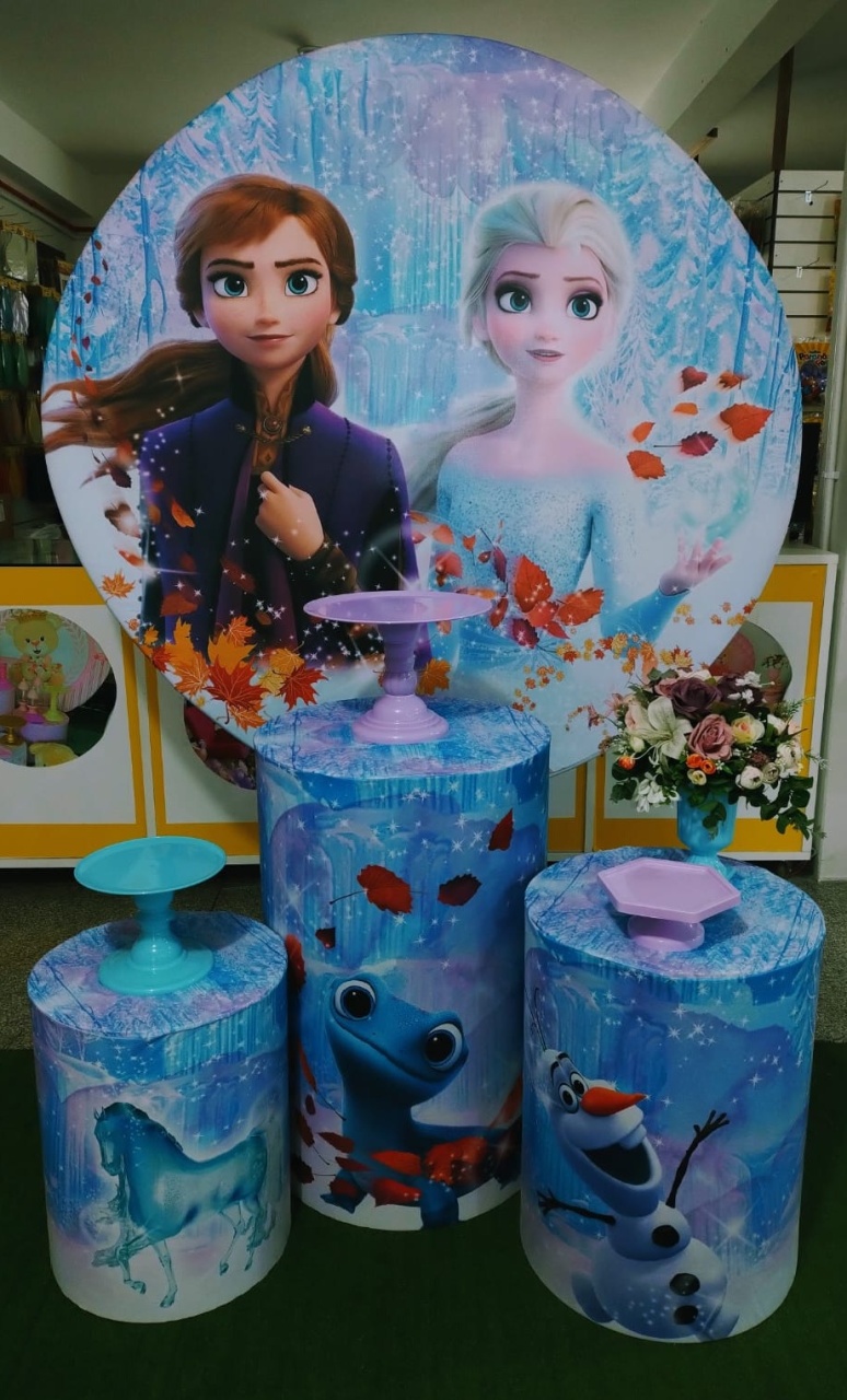 Kit Pegue E Monte 1 Frozen - Mundo Da Alegria Ltda