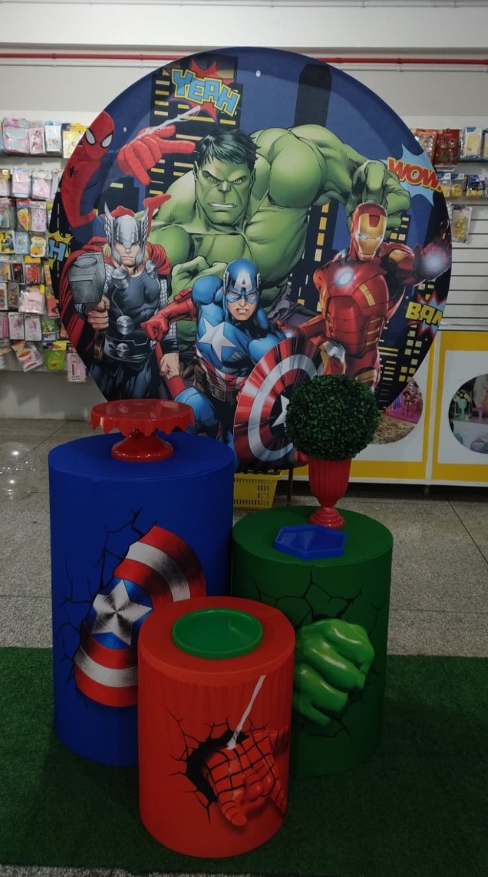 Pegue E Monte 1 Vingadores - Mundo Da Alegria Ltda