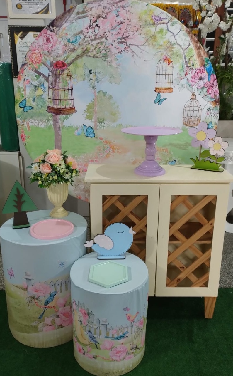 Kit Pegue E Monte 2 Jardim Encanto  - Mundo Da Alegria Ltda