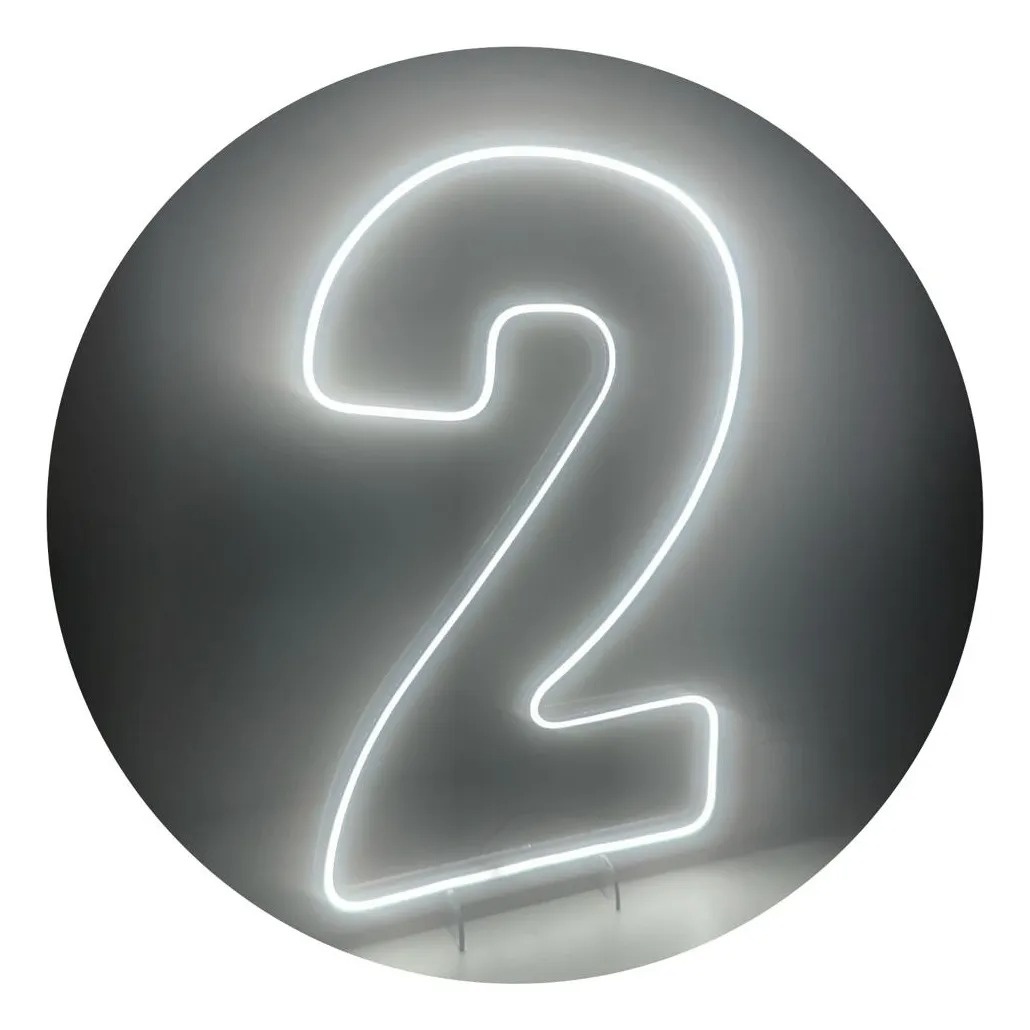 Numero 2 de Led  - Sandy Festy