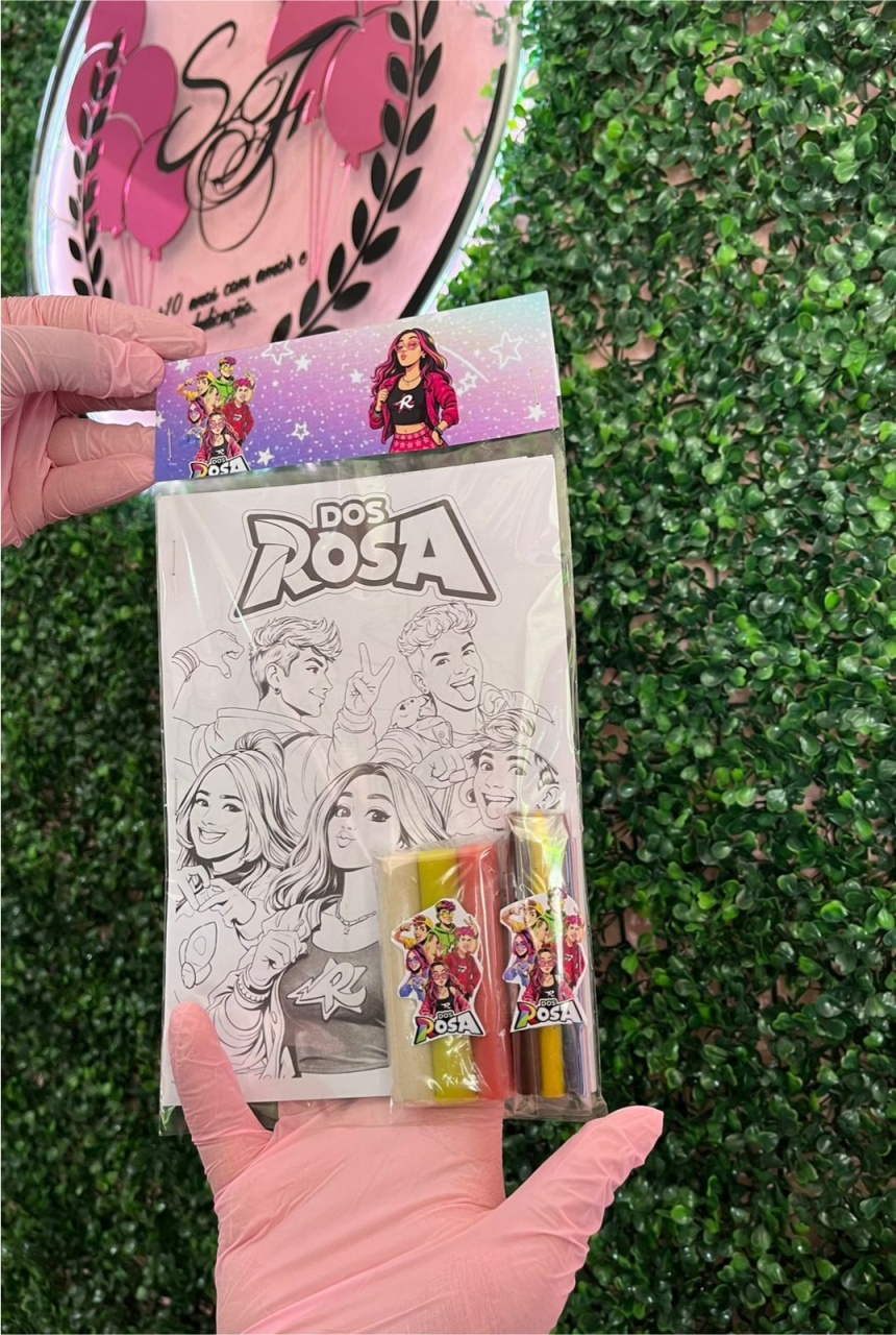 Livro de Colorir Personalizado - Sandy Festy