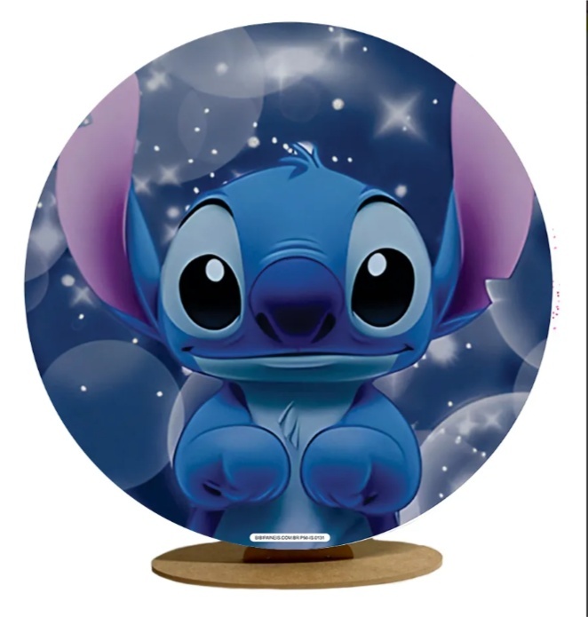 Mini Kit de Mesa Lilo Stich Azul - Sandy Festy