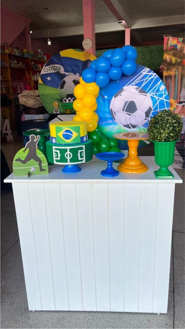 Mini Kit de Mesa Brasil - Sandy Festy