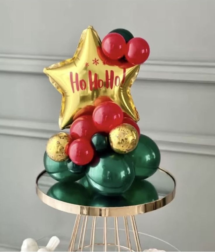 Balão Personalizado Natal 03 - Sandy Festy
