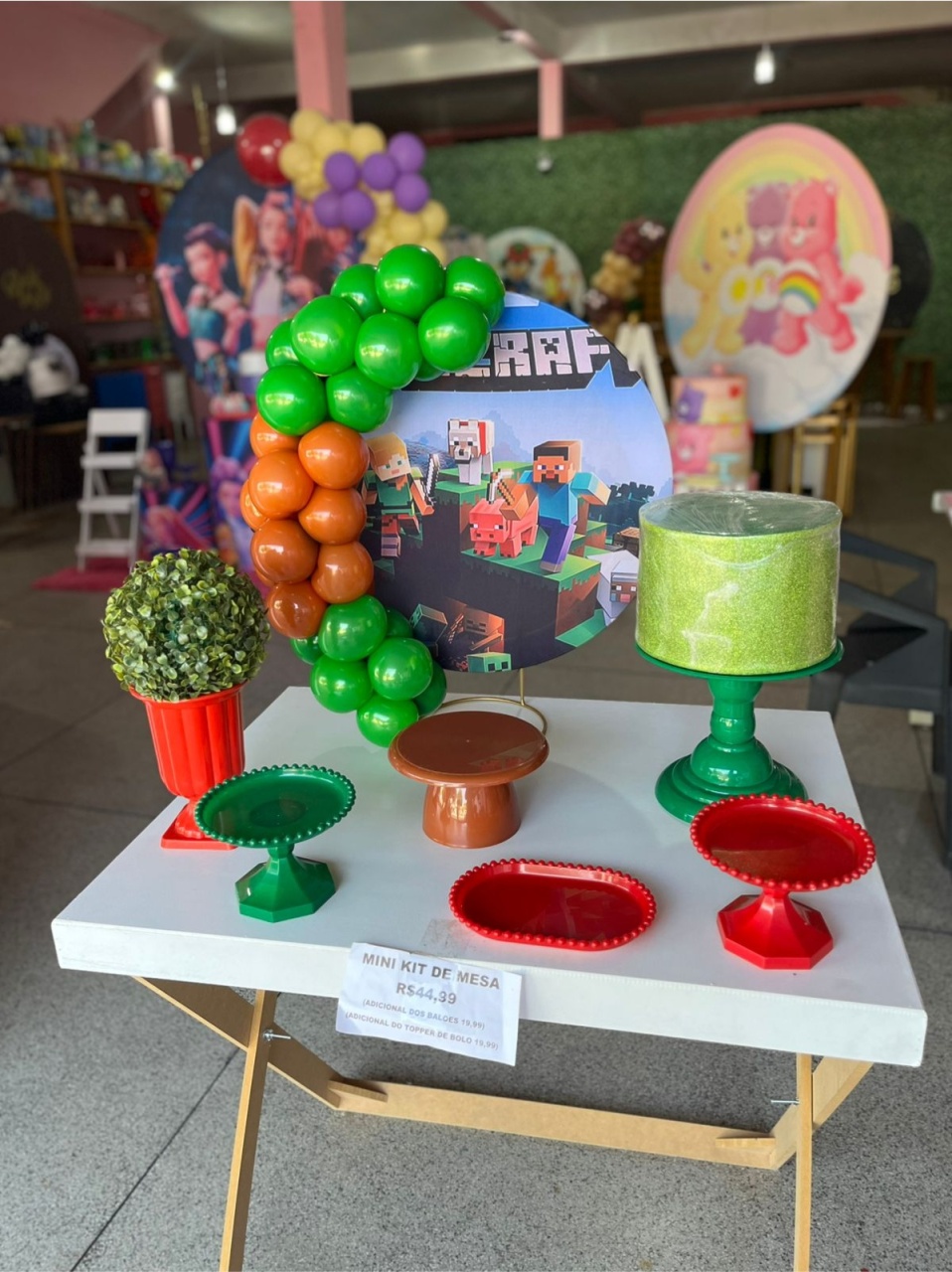 Mini Kit de Mesa Minecraft - Sandy Festy