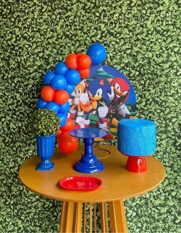 Mini Kit de Mesa Sonic - Sandy Festy