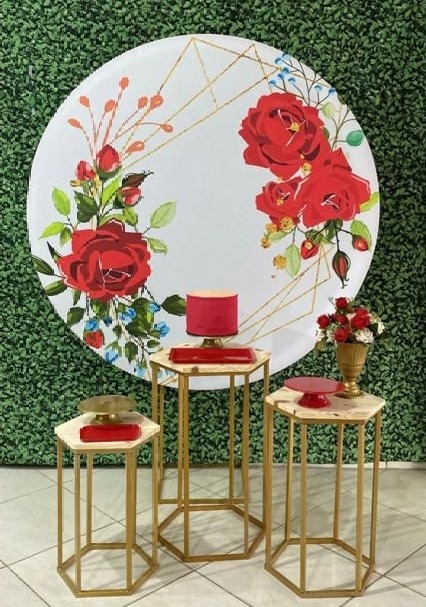 Vermelho Flor 01 - Sandy Festy