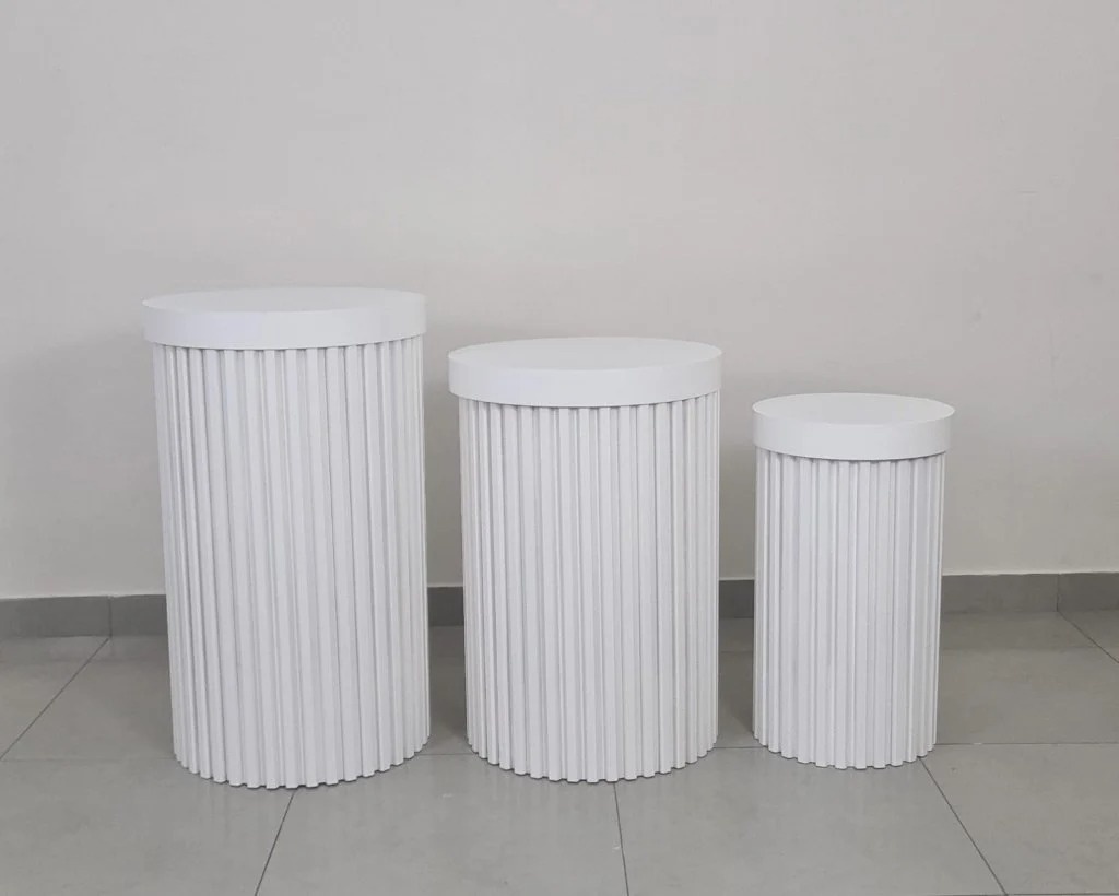 Trio de Cilindro Luxo - Tábita Cintra Festas, Locações e Treinamentos LTDA