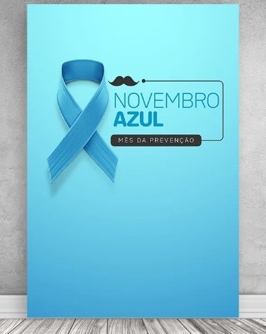 Novembro Azul - Fabricando Festa Por RFProvençais