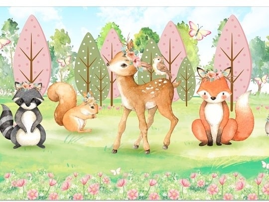 Bosque Rosa (5M - Fabricando Festa Por RFProvençais