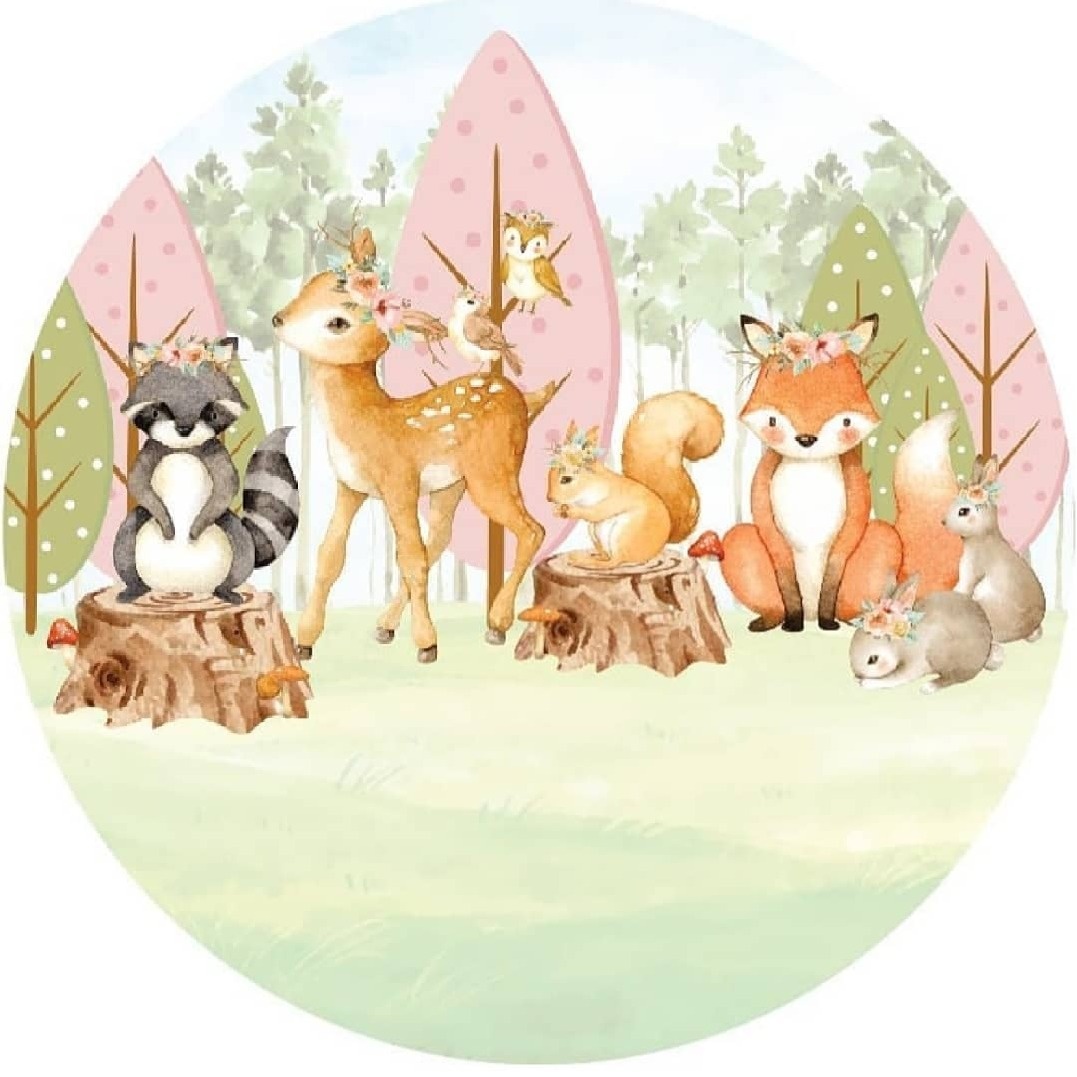 Bosque Rosa - Fabricando Festa Por RFProvençais
