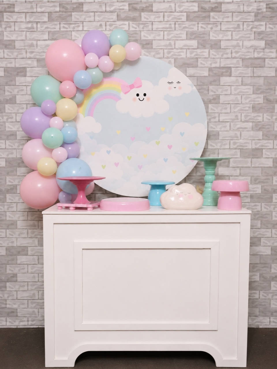 Kit Mesa Completo Chuva de Amor/ Chuva de Bençãos - Fabricando Festa Por RFProvençais