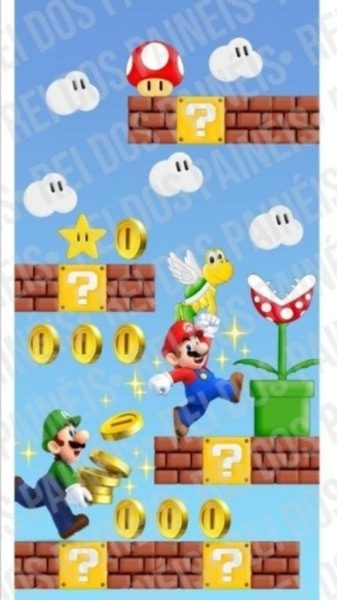 Mario Vertical - Fabricando Festa Por RFProvençais