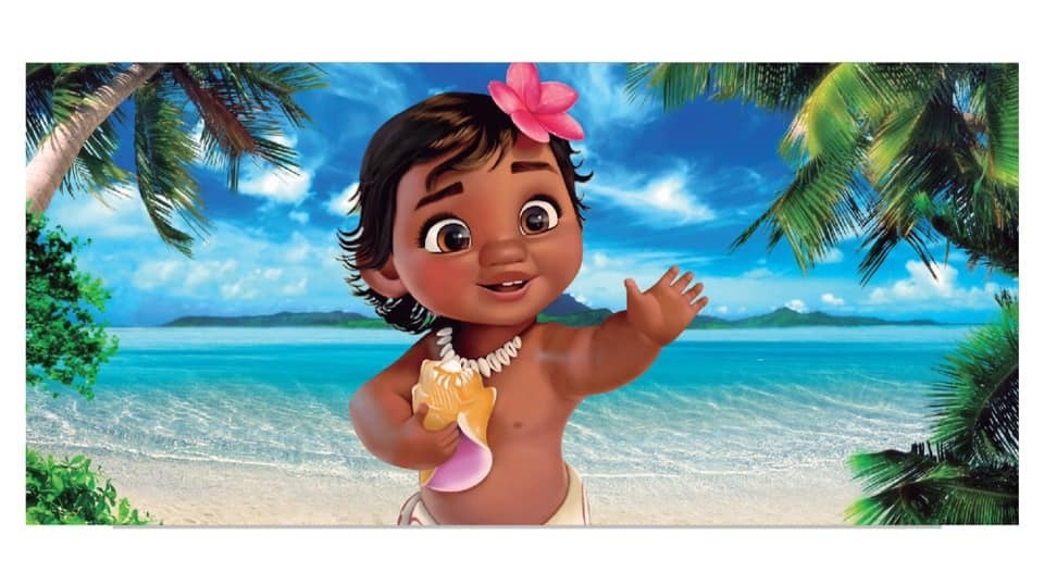 Moana Baby 5M - Fabricando Festa Por RFProvençais