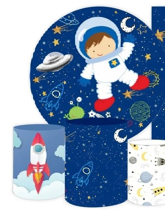 Astronalta Kit ( 1) - Fabricando Festa Por RFProvençais