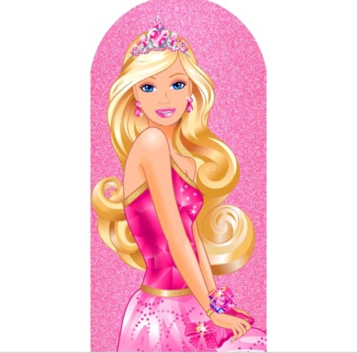  Barbie Vertical  - Fabricando Festa