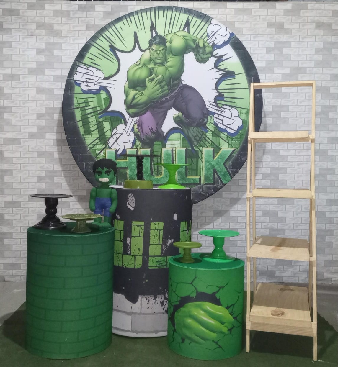 Hulk - Fabricando Festa Por RFProvençais