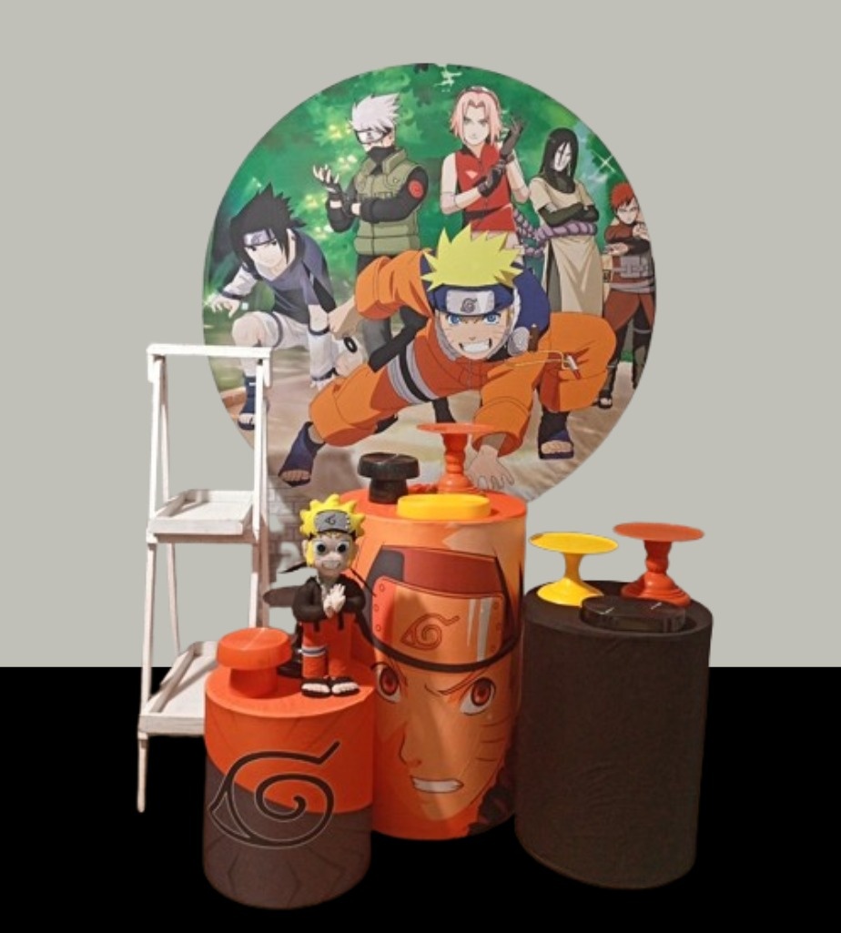 Pegue E Monte Naruto Kit 2 - Fabricando Festa Por RFProvençais