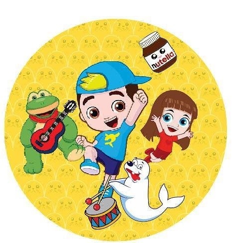 Lucas Nato Fundo Amarelo - Fabricando Festa Por RFProvençais
