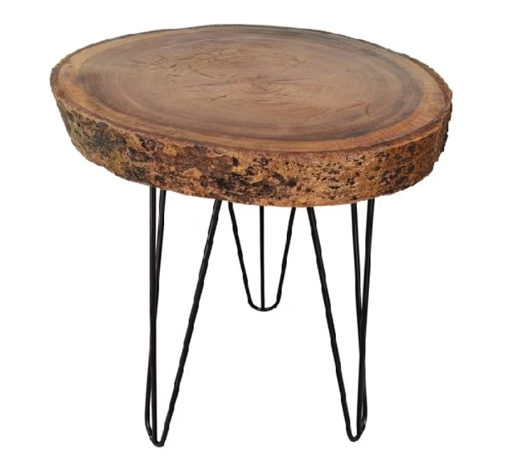 Mesa Tronco Pé de Ferro - Fabricando Festa Por RFProvençais