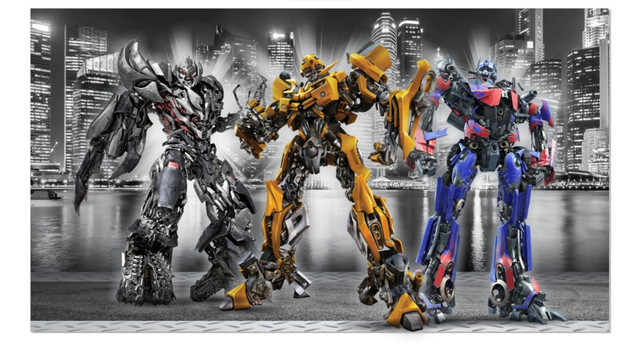 Painel Transformers 5M - Fabricando Festa Por RFProvençais