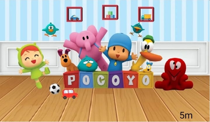 Pocoyo - Fabricando Festa Por RFProvençais