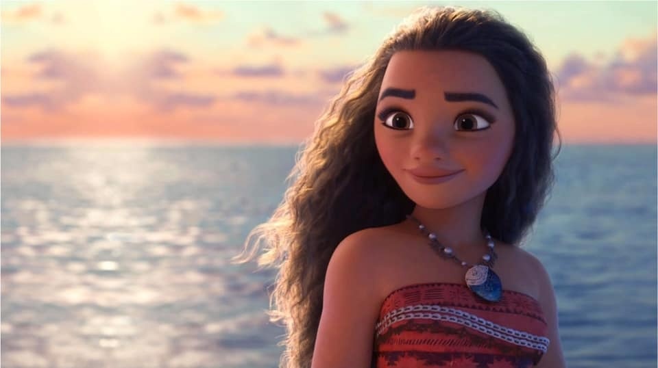 Moana Rosto de Perfil - Fabricando Festa Por RFProvençais