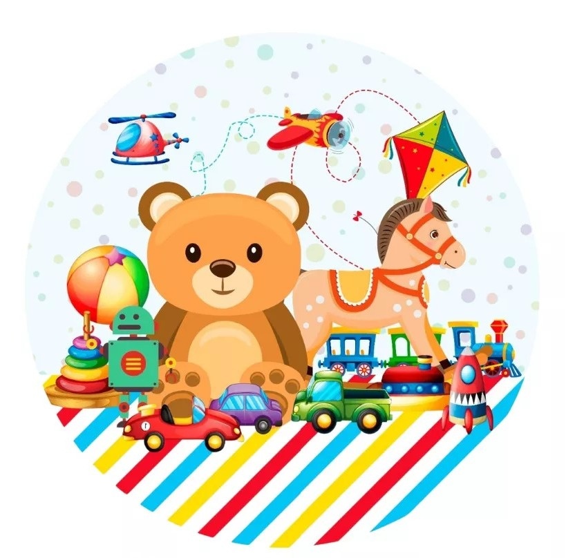 Brinquedos Quarto Molduras - Fabricando Festa Por RFProvençais