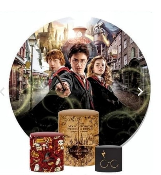 Harry Potter Kit (1) - Fabricando Festa Por RFProvençais