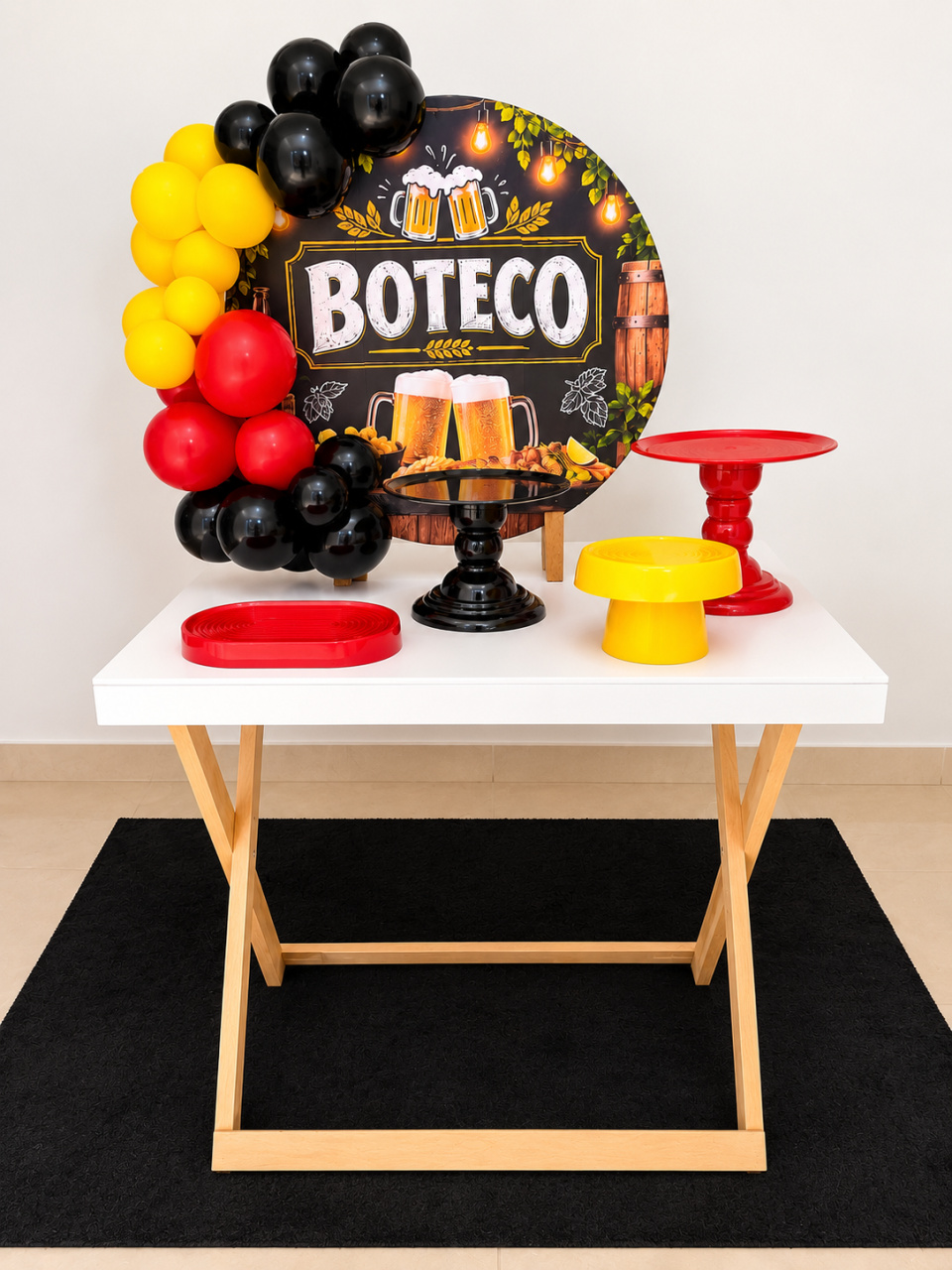 Kit Mesa Boteco Adulto - Fabricando Festa Por RFProvençais