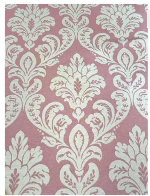 Painel Medalhão Rosa E Branco - Fabricando Festa Por RFProvençais