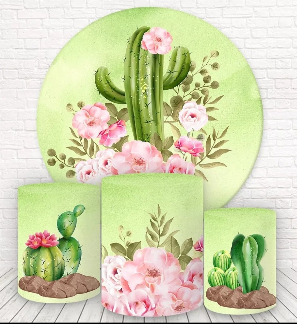 Cacto Kit - Fabricando Festa Por RFProvençais