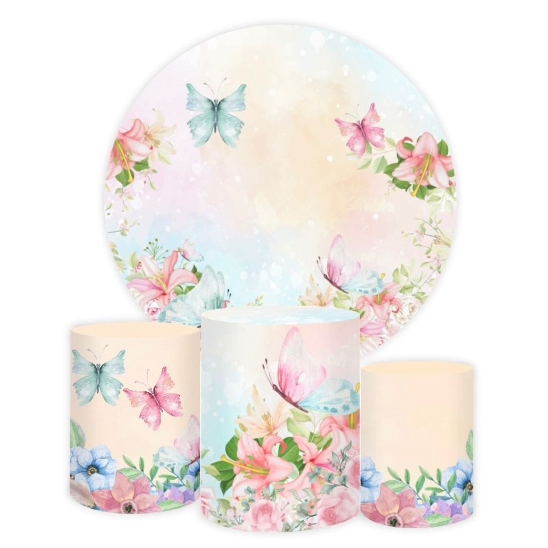 Jardim Borboletas - Fabricando Festa Por RFProvençais