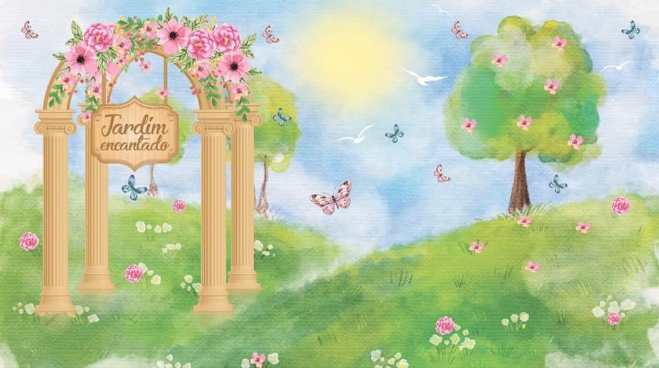 Jardim Portal 5M - Fabricando Festa Por RFProvençais