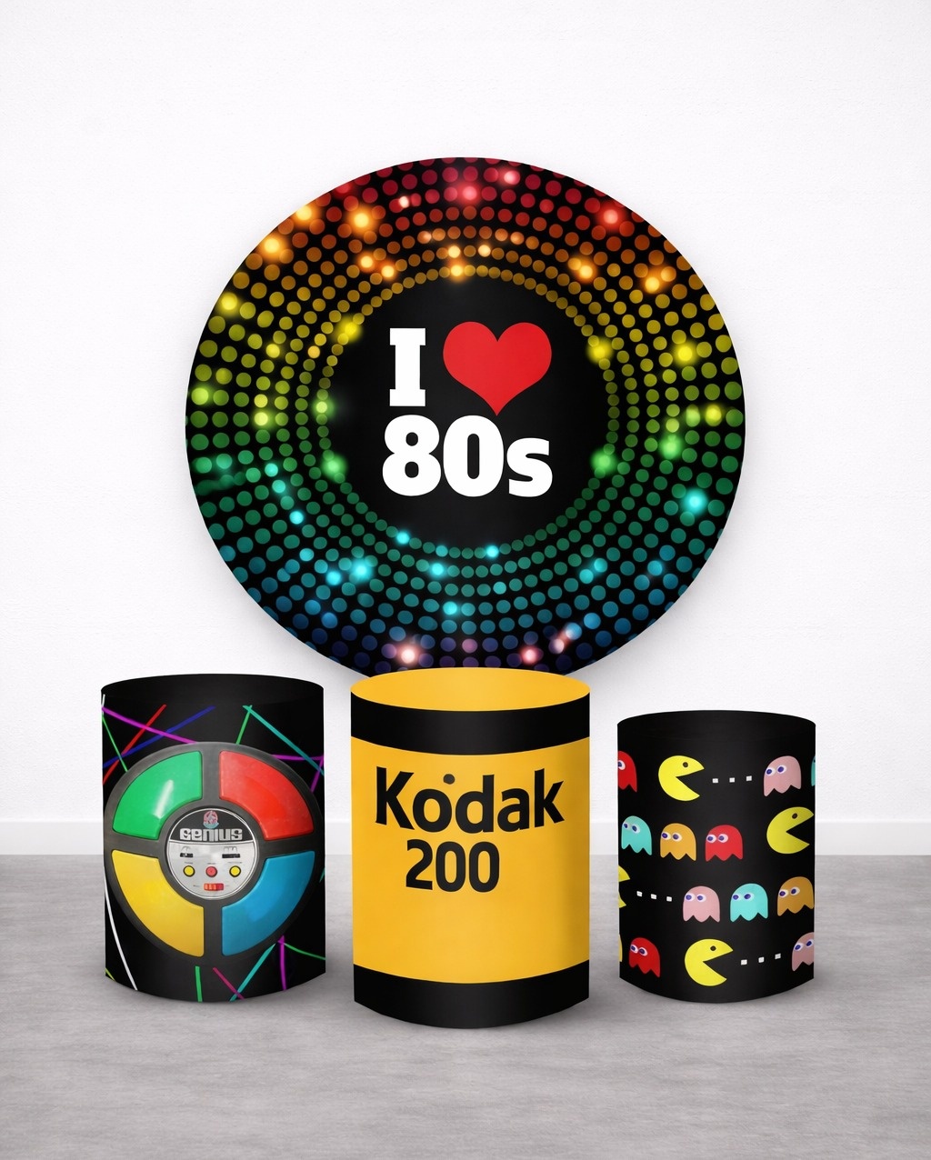 Eu Amo Onos 80 - Fabricando Festa Por RFProvençais
