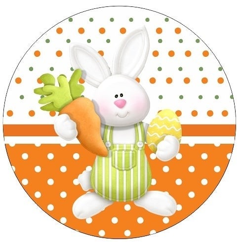 Pascoa Fundo Póa - Fabricando Festa Por RFProvençais