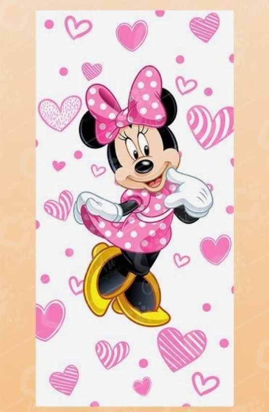 Minnie Rosa Vertical - Fabricando Festa Por RFProvençais