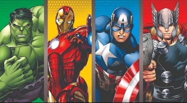 Vingadores  - Fabricando Festa Por RFProvençais