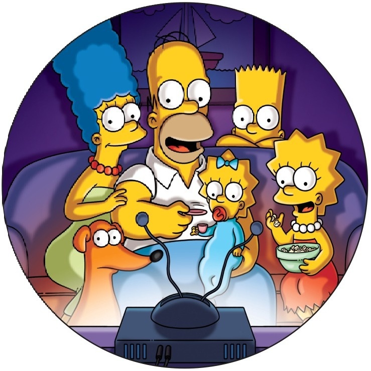 Simpsons - Fabricando Festa Por RFProvençais