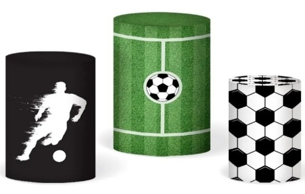 Trio Cilindro Futebol - Fabricando Festa Por RFProvençais