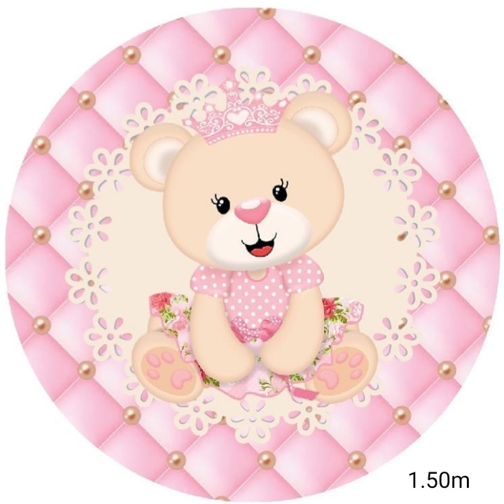 Ursa Princesa - Fabricando Festa Por RFProvençais